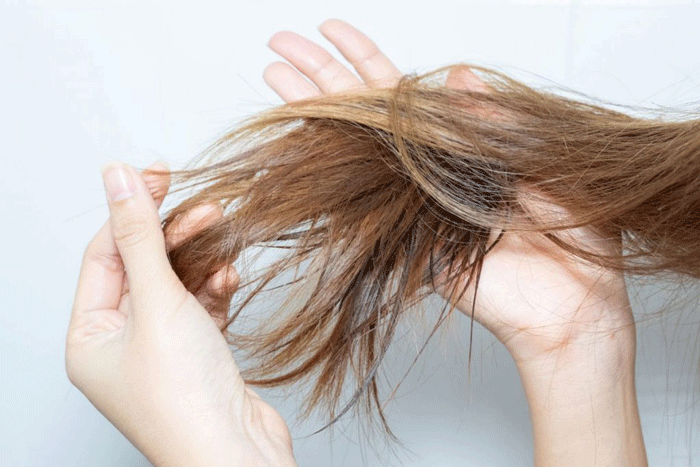 موهای آسیب دیده