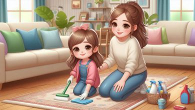 تمیز نگه داشتن ریشه فرش