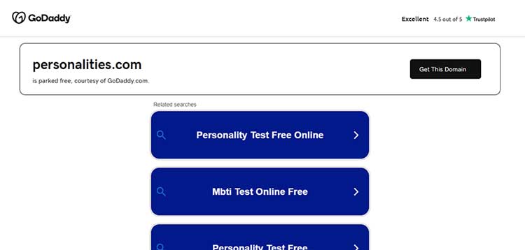 سایت personalities.com