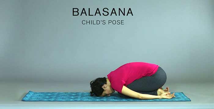 حالت کودک (Balasana - Child’s Pose)