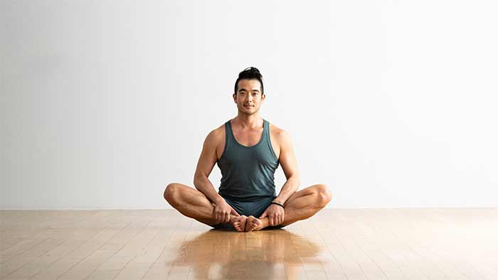 حالت پروانه (Baddha Konasana - Butterfly Pose)