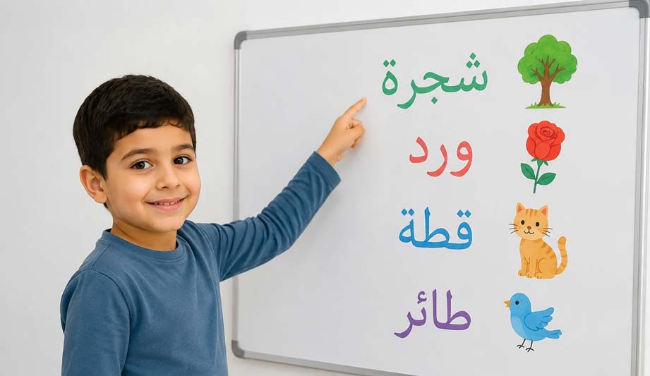 زبان عربی برای کودکان